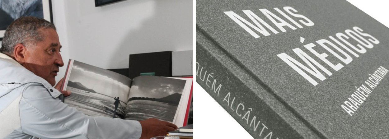 O premiado Araquém Alcântara, fotógrafo-viajante, conta seu entusiasmo com o programa de saúde que ele registrou em livro (Foto: Gisele Federicce) O premiado Araquém Alcântara, fotógrafo-viajante, conta seu entusiasmo com o programa de saúde que ele registrou em livro