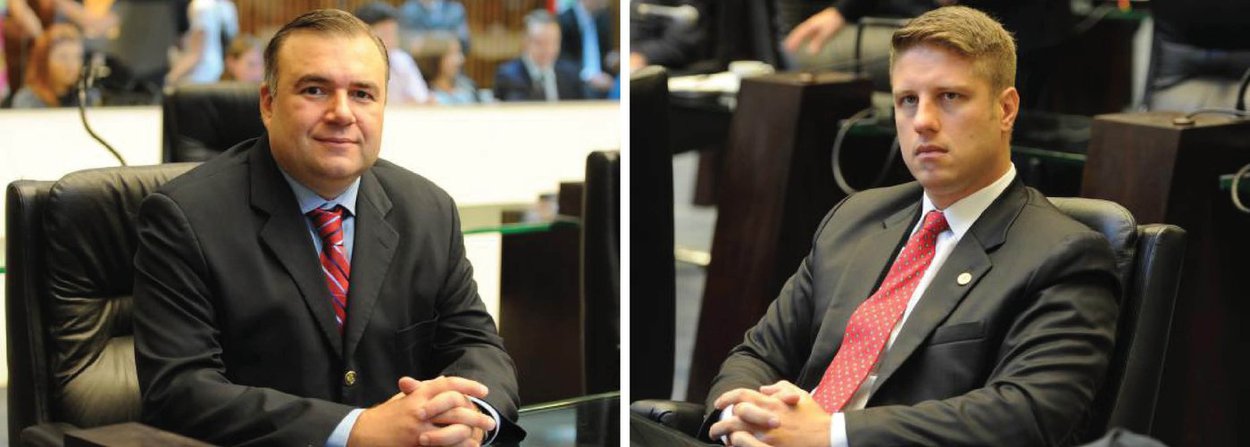 O PCdoB de Curitiba está dividido ante possibilidades de coligação entre os deputados Ney Leprevost, do PSD, e Requião Filho, do PMDB; os comunistas condicionam fechar aliança com o PMDB à vice para Ricardo Gomyde, hexa-candidato ao cargo. Entretanto, Requião Filho já ofertou a vice com a REDE do vereador Jorge Bernardi (Foto: Leonardo Lucena) O PCdoB de Curitiba está dividido ante possibilidades de coligação entre os deputados Ney Leprevost, do PSD, e Requião Filho, do PMDB; os comunistas condicionam fechar aliança com o PMDB à vice para Ricardo Gomyde, hexa-candidato ao cargo. Entretanto, Requião Filho já ofertou a vice com a REDE do vereador Jorge Bernardi