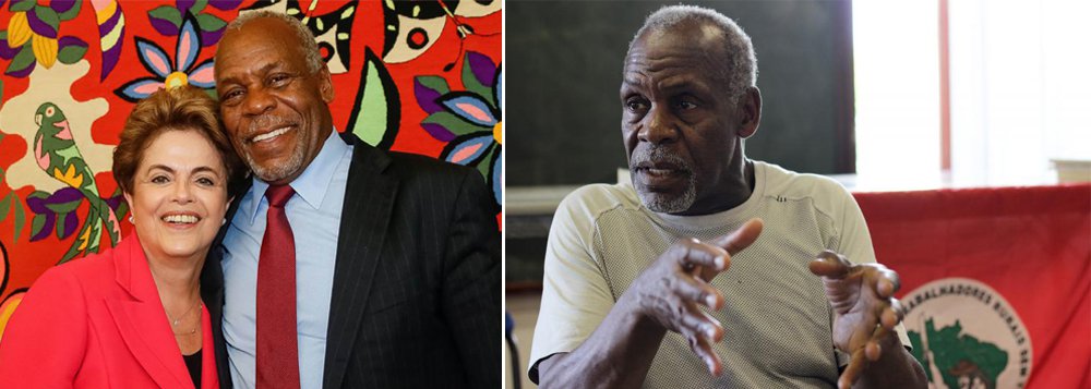 Conhecido por sua posição em defesa dos governos de esquerda, inclusive o de Dilma Rousseff, o ator norte-americano e ativista Danny Glover chega à Bahia para atividades políticas e culturais neste final de semana em Salvador; a iniciativa é do Movimento dos Trabalhadores Rurais Sem Terra (MST) junto com a Secretaria Estadual de Promoção da Igualdade Racial (Sepromi), e envolve visitas a blocos afros, encontros com ativistas do movimento negro e debates na sede do MST na capital (Foto: Romulo Faro) Conhecido por sua posição em defesa dos governos de esquerda, inclusive o de Dilma Rousseff, o ator norte-americano e ativista Danny Glover chega à Bahia para atividades políticas e culturais neste final de semana em Salvador; a iniciativa é do Movimento dos Trabalhadores Rurais Sem Terra (MST) junto com a Secretaria Estadual de Promoção da Igualdade Racial (Sepromi), e envolve visitas a blocos afros, encontros com ativistas do movimento negro e debates na sede do MST na capital