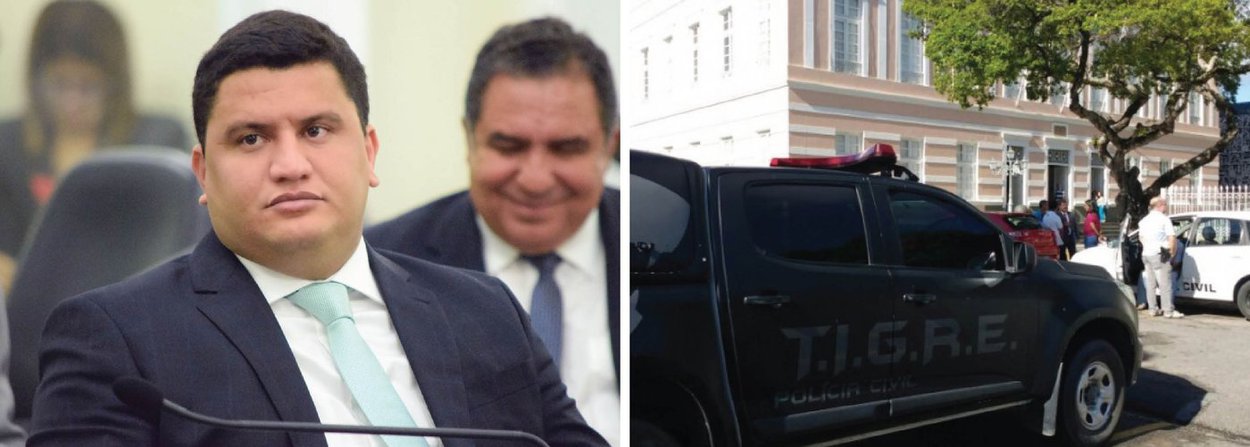 O deputado Marquinhos Madeira (PMDB) repudiou a ação policial realizada em seu gabinete na manhã desta quarta-feira (15), na Assembleia Legislativa; ele considerou desproporcional o efetivo policial para apreensão de um atestado médico; ação foi realizada pela Polícia Civil após autorização do Tribunal de Justiça (Foto: Voney Malta) O deputado Marquinhos Madeira (PMDB) repudiou a ação policial realizada em seu gabinete na manhã desta quarta-feira (15), na Assembleia Legislativa; ele considerou desproporcional o efetivo policial para apreensão de um atestado médico; ação foi realizada pela Polícia Civil após autorização do Tribunal de Justiça