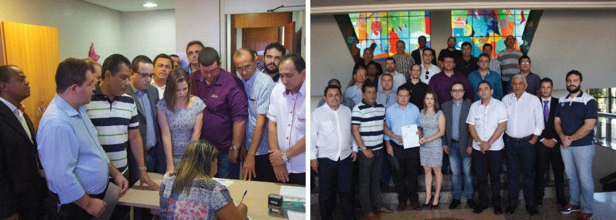 O Movimento de União dos Servidores Públicos Civis e Militares do Estado do Tocantins (MusmeTO) divulgou um ofício ao governador Marcelo Miranda solicitando a intervenção urgente do gestor no impasse que envolve o pagamento da database dos servidores públicos estaduais. segundo Gustavo Menezes, da comissão organizadora do MusmeTO, “o Governador precisa estar ciente de que a sua postura na negociação é essencial para o desfecho do caso e a deflagração ou não de uma greve geral. Os servidores autorizaram o indicativo de greve e se a negociação não avançar, infelizmente, não vai nos restar outra saída"; o Movimento solicitou reunião em caráter de urgência com o chefe do Poder Executivo, tendo em vista solucionar o problema da database (Foto: Leonardo Lucena) O Movimento de União dos Servidores Públicos Civis e Militares do Estado do Tocantins (MusmeTO) divulgou um ofício ao governador Marcelo Miranda solicitando a intervenção urgente do gestor no impasse que envolve o pagamento da database dos servidores públicos estaduais. segundo Gustavo Menezes, da comissão organizadora do MusmeTO, “o Governador precisa estar ciente de que a sua postura na negociação é essencial para o desfecho do caso e a deflagração ou não de uma greve geral. Os servidores autorizaram o indicativo de greve e se a negociação não avançar, infelizmente, não vai nos restar outra saída"; o Movimento solicitou reunião em caráter de urgência com o chefe do Poder Executivo, tendo em vista solucionar o problema da database