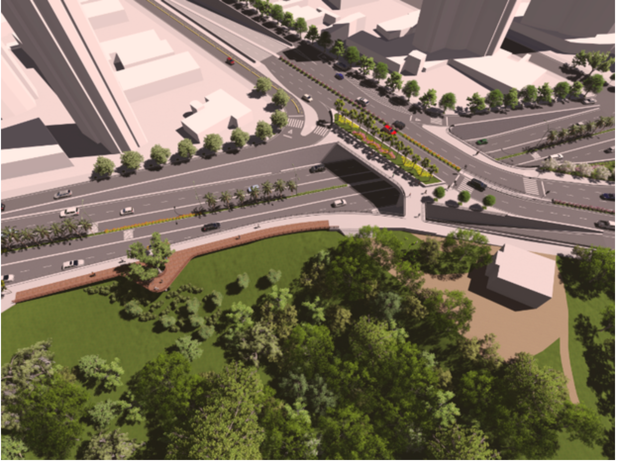 As seis faixas de tráfego da pista principal do Túnel da Av. Engenheiro Santana Júnior sob a Av. Padre Antônio Tomás serão liberadas a partir desta sexta-feira (1), de acordo com a Prefeitura de Fortaleza. A alça de acesso à Cidade 2000, os acabamentos no entorno e os serviços complementares da obra possuem entrega prevista para setembro deste ano (Foto: Rodrigo Rocha) As seis faixas de tráfego da pista principal do Túnel da Av. Engenheiro Santana Júnior sob a Av. Padre Antônio Tomás serão liberadas a partir desta sexta-feira (1), de acordo com a Prefeitura de Fortaleza. A alça de acesso à Cidade 2000, os acabamentos no entorno e os serviços complementares da obra possuem entrega prevista para setembro deste ano