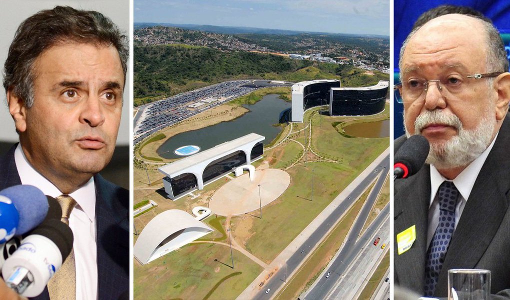 Presidente nacional do PSDB, o senador Aécio Neves (PSDB-MG), que atirou o País no abismo ao não aceitar o resultado eleitoral de 2014 e criar as condições para um golpe parlamentar contra a presidente Dilma Rousseff, será delatado por Léo Pinheiro, ex-presidente e sócio da OAS; de acordo com a delação, que está na manchete da Folha deste domingo, Aécio cobrou 3% de propina nas obras da Cidade Administrativa do governo Mineiro, que consumiram R$ 1,3 bilhão; Léo Pinheiro afirmou, ainda, como eram pagas as propinas, por meio de Oswaldo Borges da Costa, ex-presidente da Codemig e dono do avião utilizado pelo senador; segundo Aécio, as acusações são "falsas e absurdas" (Foto: Leonardo Attuch) Presidente nacional do PSDB, o senador Aécio Neves (PSDB-MG), que atirou o País no abismo ao não aceitar o resultado eleitoral de 2014 e criar as condições para um golpe parlamentar contra a presidente Dilma Rousseff, será delatado por Léo Pinheiro, ex-presidente e sócio da OAS; de acordo com a delação, que está na manchete da Folha deste domingo, Aécio cobrou 3% de propina nas obras da Cidade Administrativa do governo Mineiro, que consumiram R$ 1,3 bilhão; Léo Pinheiro afirmou, ainda, como eram pagas as propinas, por meio de Oswaldo Borges da Costa, ex-presidente da Codemig e dono do avião utilizado pelo senador; segundo Aécio, as acusações são "falsas e absurdas"