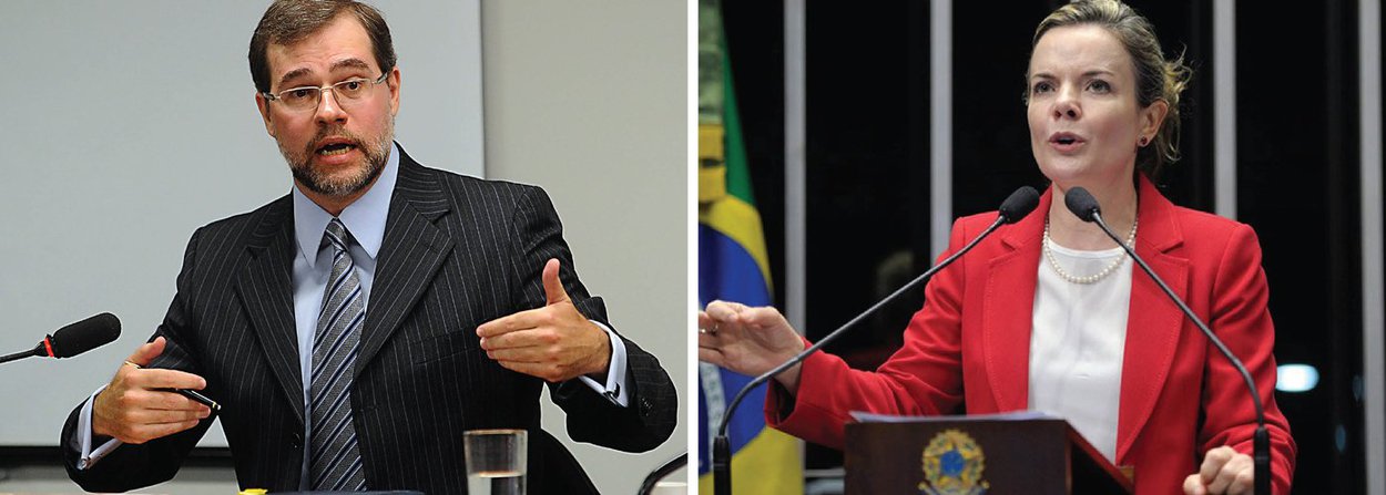 O ministro do Supremo Tribunal Federal (STF) Dias Toffoli foi escolhido nesta quinta (30) novo relator da ação na qual o Senado recorreu à Corte para anular os mandados de busca e apreensão cumpridos no apartamento funcional da senadora Gleisi Hoffmann (PT-PR), durante a Operação Custo Brasil; o ministro Celso de Mello havia sido designado relator, mas renunciou; Toffoli foi o responsável por liberar o ex-ministro Paulo Bernardo da prisão ontem (Foto: Valter Lima) O ministro do Supremo Tribunal Federal (STF) Dias Toffoli foi escolhido nesta quinta (30) novo relator da ação na qual o Senado recorreu à Corte para anular os mandados de busca e apreensão cumpridos no apartamento funcional da senadora Gleisi Hoffmann (PT-PR), durante a Operação Custo Brasil; o ministro Celso de Mello havia sido designado relator, mas renunciou; Toffoli foi o responsável por liberar o ex-ministro Paulo Bernardo da prisão ontem