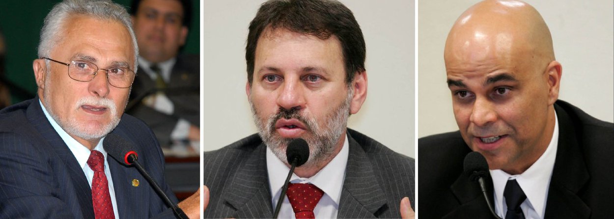 A Segunda Instância da Justiça Federal decidiu reduzir a pena de oito condenados em um processo ligado às investigações da Ação Penal 470, o processo do mensalão; após cinco horas de julgamento, a Terceira Turma do Tribunal Regional Federal da 1ª Região, sediado em Brasília, ajustou as penas dos ex-dirigentes do PT José Genoino e Delúbio Soares, do publicitário Marcos Valério e de ex-diretores do Banco BMG (Foto: Valter Lima) A Segunda Instância da Justiça Federal decidiu reduzir a pena de oito condenados em um processo ligado às investigações da Ação Penal 470, o processo do mensalão; após cinco horas de julgamento, a Terceira Turma do Tribunal Regional Federal da 1ª Região, sediado em Brasília, ajustou as penas dos ex-dirigentes do PT José Genoino e Delúbio Soares, do publicitário Marcos Valério e de ex-diretores do Banco BMG