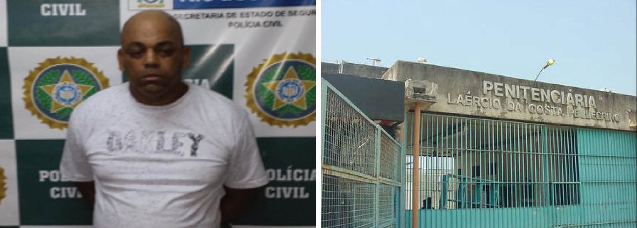 O juiz titular da Vara de Execuções Penais, Eduardo Oberg, determinou a transferência, em caráter urgente, do traficante Edson Pereira Firmino de Jesus, conhecido como Zaca, do Instituto Penal Vicente Piragibe para a Penitenciária Laércio da Costa Pellegrino (Bangu 1), no Complexo de Gericinó; Zaca é tio do traficante Nicolas Labre Pereira de Jesus, conhecido como Fat Family, resgatado por homens armados do Hospital Municipal Souza Aguiar, no centro do Rio
(Foto: Leonardo Lucena)
O juiz titular da Vara de Execuções Penais, Eduardo Oberg, determinou a transferência, em caráter urgente, do traficante Edson Pereira Firmino de Jesus, conhecido como Zaca, do Instituto Penal Vicente Piragibe para a Penitenciária Laércio da Costa Pellegrino (Bangu 1), no Complexo de Gericinó; Zaca é tio do traficante Nicolas Labre Pereira de Jesus, conhecido como Fat Family, resgatado por homens armados do Hospital Municipal Souza Aguiar, no centro do Rio