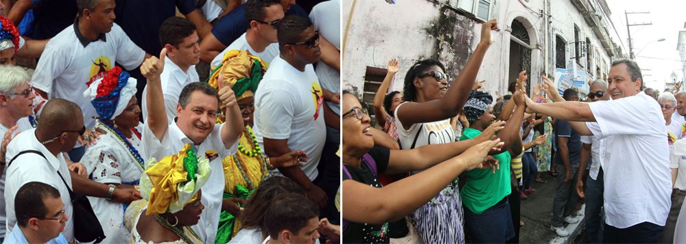 "Hoje é dia de comemorar o Dois de Julho, a liberdade da Bahia e a Independência do Brasil", afirmou o governador Rui Costa na sua chegada ao Largo da Lapinha, em Salvador, para participar da festa em comemoração ao 193º aniversário da Independência da Bahia; ele defendeu que a data seja reconhecida em nível nacional. "Estamos reafirmando o desejo da Bahia para que essa data seja uma data nacional, porque foi aqui que se consolidou a Independência do Brasil. Ela aconteceu na Bahia, mas representa muito para todo país"; o governador aproveitou a boa aceitação e cumprimentou as pessoas ao longo do cortejo (Foto: Romulo Faro) "Hoje é dia de comemorar o Dois de Julho, a liberdade da Bahia e a Independência do Brasil", afirmou o governador Rui Costa na sua chegada ao Largo da Lapinha, em Salvador, para participar da festa em comemoração ao 193º aniversário da Independência da Bahia; ele defendeu que a data seja reconhecida em nível nacional. "Estamos reafirmando o desejo da Bahia para que essa data seja uma data nacional, porque foi aqui que se consolidou a Independência do Brasil. Ela aconteceu na Bahia, mas representa muito para todo país"; o governador aproveitou a boa aceitação e cumprimentou as pessoas ao longo do cortejo