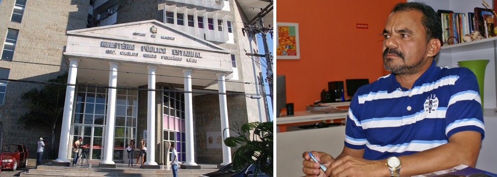 O Ministério Público Estadual (MPE) denunciou e pediu a prisão do prefeito de Monteirópolis, Elmo Antônio Medeiros, e mais 11 pessoas por supostos crimes contra a administração pública; eles são acusados de terrem causado um prejuízo de mais de R$ 2,5 milhões entre os anos de 2013 e 2015 através de contratos de locação de veículos e aquisição de combustíveis
(Foto: Voney Malta) O Ministério Público Estadual (MPE) denunciou e pediu a prisão do prefeito de Monteirópolis, Elmo Antônio Medeiros, e mais 11 pessoas por supostos crimes contra a administração pública; eles são acusados de terrem causado um prejuízo de mais de R$ 2,5 milhões entre os anos de 2013 e 2015 através de contratos de locação de veículos e aquisição de combustíveis