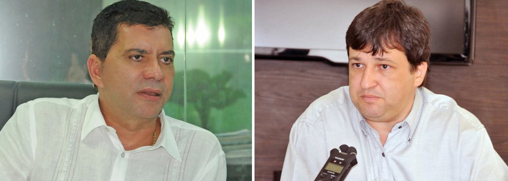 O prefeito de Palmas, Carlos Amastha (PSB), e o pré-candidato ao Paço da Capital, Fabiano do Vale (PRB), teriam se desentendido nessa quinta-feira (16) durante o lançamento de mais uma loja do empresário Henrique Fragata, na cidade; o prefeito teria apontado o dedo no rosto do pré-candidato e afirmado que Fabiano não amava Palmas, que ele era como os demais políticos e teria supostamente o chamado de ingrato; ele nega (Foto: Leonardo Lucena) O prefeito de Palmas, Carlos Amastha (PSB), e o pré-candidato ao Paço da Capital, Fabiano do Vale (PRB), teriam se desentendido nessa quinta-feira (16) durante o lançamento de mais uma loja do empresário Henrique Fragata, na cidade; o prefeito teria apontado o dedo no rosto do pré-candidato e afirmado que Fabiano não amava Palmas, que ele era como os demais políticos e teria supostamente o chamado de ingrato; ele nega