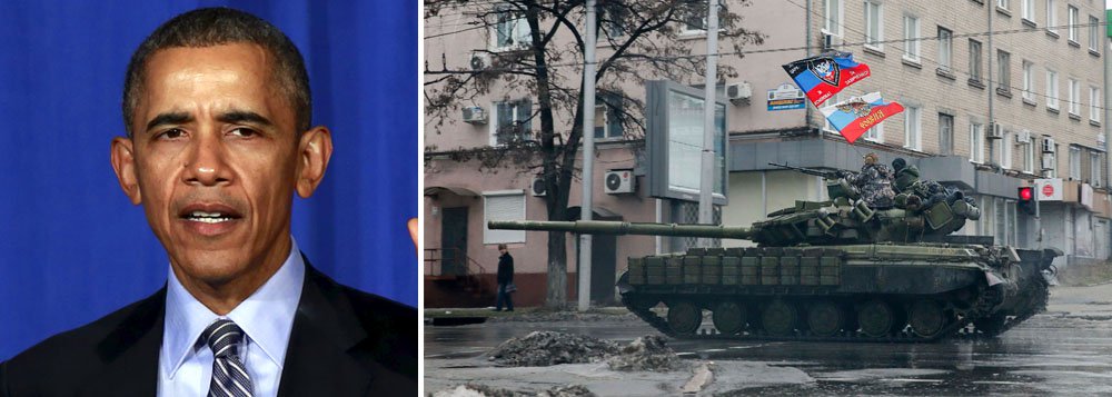 Obama solicitou que Putin adote ações para evitar um aumento acentuado nos combates no leste da Ucrânia e salientou a necessidade urgente de se avançar com a plena implementação dos acordos Minsk, disse ontem (6) a Casa Branca em um comunicado; a Organização das Nações Unidas estima mais de 9.400 mortos e mais de 21.800 feridos nos conflitos; apesar do regime de cessar-fogo estar em vigor, são constantes os relatos de violação (Foto: Roberta Namour) Obama solicitou que Putin adote ações para evitar um aumento acentuado nos combates no leste da Ucrânia e salientou a necessidade urgente de se avançar com a plena implementação dos acordos Minsk, disse ontem (6) a Casa Branca em um comunicado; a Organização das Nações Unidas estima mais de 9.400 mortos e mais de 21.800 feridos nos conflitos; apesar do regime de cessar-fogo estar em vigor, são constantes os relatos de violação