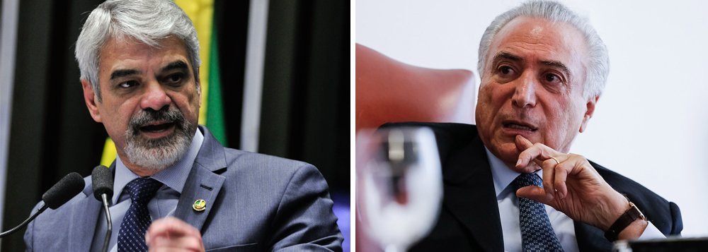 Senador Humberto Costa (PE) afirmou que Michel Temer ampliou o número de cargos comissionados ainda quando interino para assegurar o impeachment de Dilma Rousseff; segundo o senador, o número total de cargos de confiança e funções gratificadas passou de 107.121, em maio, para 108.514 em 31 de agosto; "Isso só comprova o que a gente já sabe: que o impeachment de Dilma não foi por crime, foi uma decisão política definida nos cantos escuros de Brasília e por motivos não republicanos", disse (Foto: Paulo Emílio) Senador Humberto Costa (PE) afirmou que Michel Temer ampliou o número de cargos comissionados ainda quando interino para assegurar o impeachment de Dilma Rousseff; segundo o senador, o número total de cargos de confiança e funções gratificadas passou de 107.121, em maio, para 108.514 em 31 de agosto; "Isso só comprova o que a gente já sabe: que o impeachment de Dilma não foi por crime, foi uma decisão política definida nos cantos escuros de Brasília e por motivos não republicanos", disse