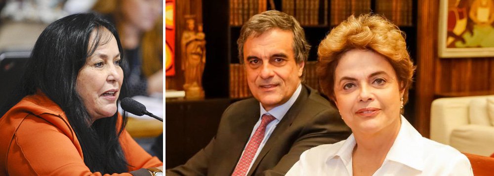 Advogado da presidente afastada, José Eduardo Cardozo diz que declaração da senadora Rose de Freitas (PMDB-ES) é importante prova de defesa e evidencia "desvio de poder" na abertura do processo de impeachment; "A senadora foi muito transparente. Até porque, de fato, sendo presidente da Comissão Mista do Orçamento, estudou profundamente a matéria. É a prova, portanto, que não há fundamento para o impeachment”, diz o ex-ministro; Rose disse neste sábado (25) à Rádio Itatiaia que “não teve esse negócio de pedalada, nada disso. O que teve foi um país paralisado, sem direção e sem base nenhuma para administrar” (Foto: Realle Palazzo-Martini) Advogado da presidente afastada, José Eduardo Cardozo diz que declaração da senadora Rose de Freitas (PMDB-ES) é importante prova de defesa e evidencia "desvio de poder" na abertura do processo de impeachment; "A senadora foi muito transparente. Até porque, de fato, sendo presidente da Comissão Mista do Orçamento, estudou profundamente a matéria. É a prova, portanto, que não há fundamento para o impeachment”, diz o ex-ministro; Rose disse neste sábado (25) à Rádio Itatiaia que “não teve esse negócio de pedalada, nada disso. O que teve foi um país paralisado, sem direção e sem base nenhuma para administrar”