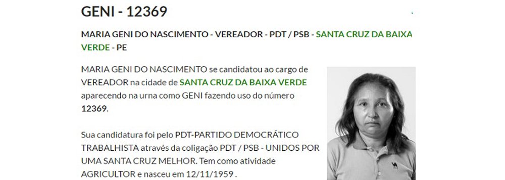 Jornalista Fernando Brito critica a divulgação da suposta doação de R$ 75 milhões da agricultora Maria Geni do Nascimento, beneficiária do Bolsa-Família a um candidato às eleições; "Qualquer imbecil que visse uma doação deste valor a uma candidata humilde, vinda de um pessoa humilde, numa cidadezinha de 12 mil habitantes no interior de Pernambuco iria pensar antes num erro que numa fraude, porque só um fraudador mais imbecil ainda desviaria R$ 75 milhões desta maneira, ainda mais em depósito bancário", dispara; constatado o erro de digitação, ninguém se desculpou com dona Geni (Foto: Aquiles Lins) Jornalista Fernando Brito critica a divulgação da suposta doação de R$ 75 milhões da agricultora Maria Geni do Nascimento, beneficiária do Bolsa-Família a um candidato às eleições; "Qualquer imbecil que visse uma doação deste valor a uma candidata humilde, vinda de um pessoa humilde, numa cidadezinha de 12 mil habitantes no interior de Pernambuco iria pensar antes num erro que numa fraude, porque só um fraudador mais imbecil ainda desviaria R$ 75 milhões desta maneira, ainda mais em depósito bancário", dispara; constatado o erro de digitação, ninguém se desculpou com dona Geni
