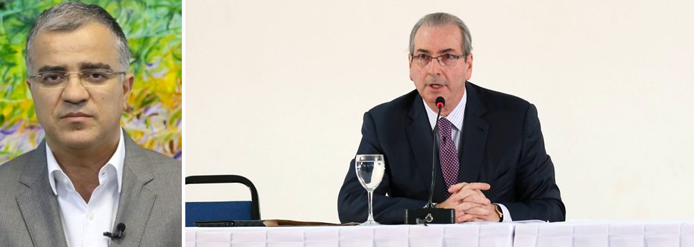 'Eduardo Cunha nega o encontro com Michel Temer, mas o Palácio do Planalto suspeita que o próprio presidente afastado da Câmara tenha vazado a reunião porque não obteve o suporte que desejava. Então, teria resolvido tornar público o encontro para demonstrar que ainda tem proximidade com Temer e deixar o presidente interino numa situação desconfortável, obrigando o Palácio do Planalto a falar em discussão do cenário político', afirma o colunista Kennedy Alencar (Foto: Roberta Namour) 'Eduardo Cunha nega o encontro com Michel Temer, mas o Palácio do Planalto suspeita que o próprio presidente afastado da Câmara tenha vazado a reunião porque não obteve o suporte que desejava. Então, teria resolvido tornar público o encontro para demonstrar que ainda tem proximidade com Temer e deixar o presidente interino numa situação desconfortável, obrigando o Palácio do Planalto a falar em discussão do cenário político', afirma o colunista Kennedy Alencar