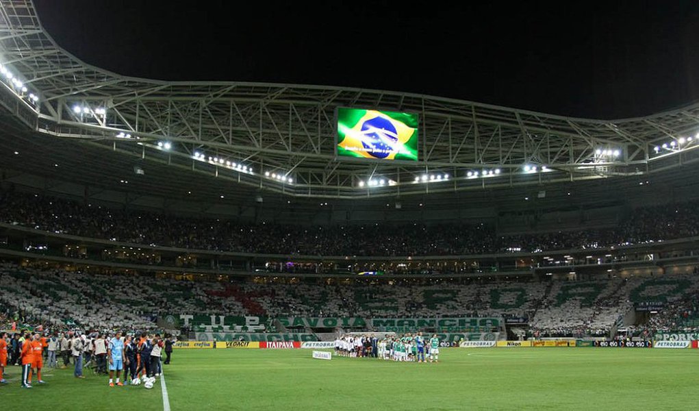 Clube paulista foi réu no processo que envolveu a confusão entre as torcidas de Palmeiras e Flamengo, no dia 5 de junho, no Mané Garrincha, em Brasília. O jogo em que a punição será cumprida será contra o Santa Cruz, válido pela nona rodada do Campeonato Brasileiro, no próximo sábado (18), às 16h, no Allianz Parque (Foto: Roberta Namour) Clube paulista foi réu no processo que envolveu a confusão entre as torcidas de Palmeiras e Flamengo, no dia 5 de junho, no Mané Garrincha, em Brasília. O jogo em que a punição será cumprida será contra o Santa Cruz, válido pela nona rodada do Campeonato Brasileiro, no próximo sábado (18), às 16h, no Allianz Parque
