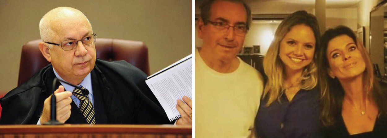 O ministro do STF Teori Zavascki rejeitou um pedido feito pela defesa do presidente afastado da Câmara dos Deputados, Eduardo Cunha (PMDB-RJ), para que a investigação feita contra a esposa e a filha do parlamentar, que tramita na 13ª Vara Federal em Curitiba, fosse enviada ao Supremo; no dia 15 de março, o ministro Teori Zavascki atendeu a um pedido da Procuradoria-Geral da República (PGR) e desmembrou a investigação, deixando no Supremo somente a parte do inquérito referente a Cunha (Foto: Leonardo Lucena) O ministro do STF Teori Zavascki rejeitou um pedido feito pela defesa do presidente afastado da Câmara dos Deputados, Eduardo Cunha (PMDB-RJ), para que a investigação feita contra a esposa e a filha do parlamentar, que tramita na 13ª Vara Federal em Curitiba, fosse enviada ao Supremo; no dia 15 de março, o ministro Teori Zavascki atendeu a um pedido da Procuradoria-Geral da República (PGR) e desmembrou a investigação, deixando no Supremo somente a parte do inquérito referente a Cunha