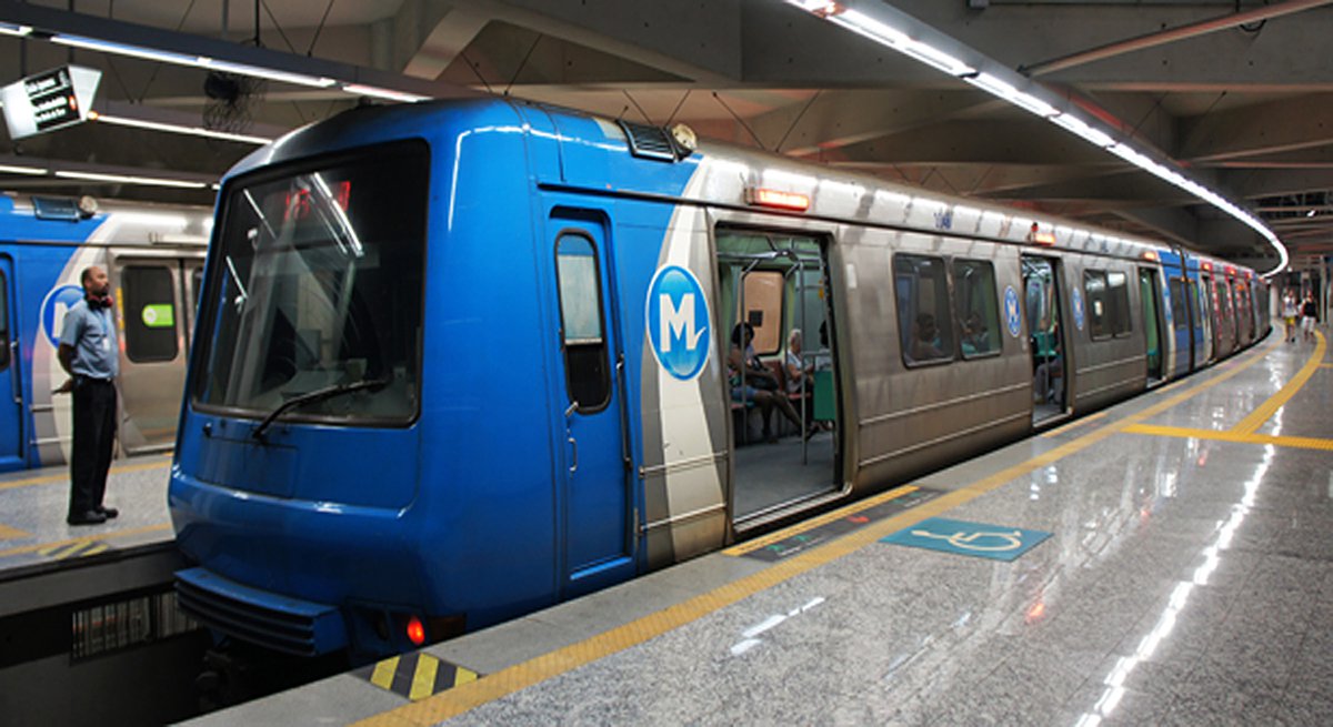 Metro Rio, Rio de Janeiro (Foto: Leonardo Lucena) Metro Rio, Rio de Janeiro