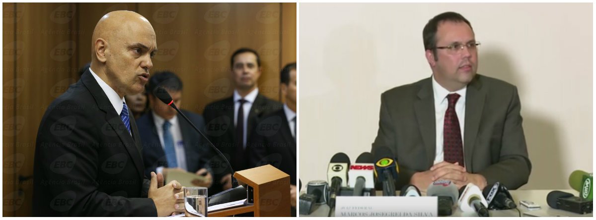 O juiz federal Marcos Josegrei da Silva, titular da 14ª Vara Federal de Curitiba, que determinou a prisão de dez brasileiros que supostamente estariam organizando um ataque terrorista durante a Olimpíada, deu uma coletiva de imprensa nesta tarde e contradisse o ministro interino da Justiça, Alexandre de Moraes, que disse que o líder do grupo estava preso em Curitiba; "Essa questão da liderança, quero esclarecer que foi uma leitura feita pelo ministro da Justiça", disse o magistrado, que reiterou que os suspeitos não podem ser considerados "terroristas" (Foto: Gisele Federicce) O juiz federal Marcos Josegrei da Silva, titular da 14ª Vara Federal de Curitiba, que determinou a prisão de dez brasileiros que supostamente estariam organizando um ataque terrorista durante a Olimpíada, deu uma coletiva de imprensa nesta tarde e contradisse o ministro interino da Justiça, Alexandre de Moraes, que disse que o líder do grupo estava preso em Curitiba; "Essa questão da liderança, quero esclarecer que foi uma leitura feita pelo ministro da Justiça", disse o magistrado, que reiterou que os suspeitos não podem ser considerados "terroristas"