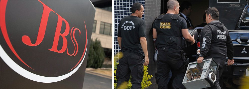 A empresa informa que a ação da Polícia Federal deflagrada nesta sexta-feira envolve a Eldorado Celulose, também controlada pela holding J&F Investimentos, da família Batista, e não a JBS; a Eldorado disse em nota "desconhecer as razões e o objetivo desta ação" e informou que "prestou todas as informações solicitadas"; ações da JBS caem na Bovespa (Foto: Gisele Federicce) A empresa informa que a ação da Polícia Federal deflagrada nesta sexta-feira envolve a Eldorado Celulose, também controlada pela holding J&F Investimentos, da família Batista, e não a JBS; a Eldorado disse em nota "desconhecer as razões e o objetivo desta ação" e informou que "prestou todas as informações solicitadas"; ações da JBS caem na Bovespa
