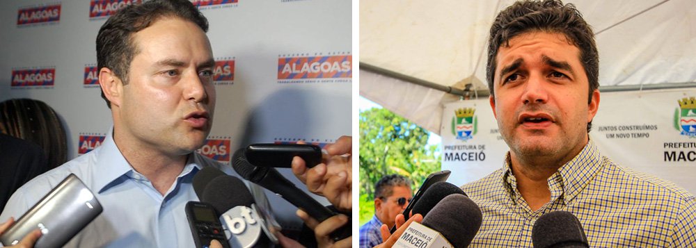 O governador Renan Filho (PMDB) classificou como factoides os argumentos apresentados pelo comitê de Rui Palmeira (PSDB) em ação movida na qual pede a cassação do registro da candidatura da coligação encabeçada por Cícero Almeida (PMDB) e também acusa o governo do Estado de abuso de poder político na campanha; "É factoide de quem está preocupado com as ações do governo. Hoje pela manhã, eu corri por Maceió e estou trabalhando”, afirmou Renan; ele também revelou que o advogado do tucano estaria em situação ilegal (Foto: Voney Malta) O governador Renan Filho (PMDB) classificou como factoides os argumentos apresentados pelo comitê de Rui Palmeira (PSDB) em ação movida na qual pede a cassação do registro da candidatura da coligação encabeçada por Cícero Almeida (PMDB) e também acusa o governo do Estado de abuso de poder político na campanha; "É factoide de quem está preocupado com as ações do governo. Hoje pela manhã, eu corri por Maceió e estou trabalhando”, afirmou Renan; ele também revelou que o advogado do tucano estaria em situação ilegal