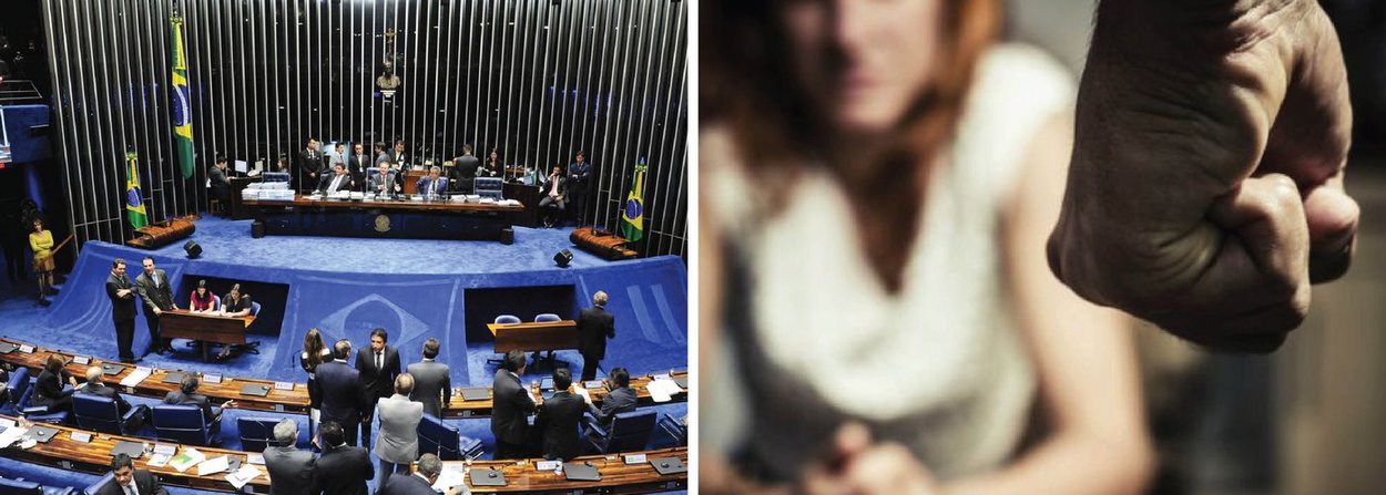 O plenário do Senado aprovou, em segundo turno, a proposta de emenda constitucional que inclui mulheres vítimas de violência doméstica como beneficiárias de programas sociais previstos na Constituição; a PEC tem por objetivo proteger mulheres que, ao deixarem os maridos em razão da violência, passam por dificuldades financeiras; o texto iguala as mulheres nessas condições às crianças e adolescentes em situação de vulnerabilidade e estabelece que elas devem receber ajuda independente de terem contribuição previdenciária (Foto: Valter Lima) O plenário do Senado aprovou, em segundo turno, a proposta de emenda constitucional que inclui mulheres vítimas de violência doméstica como beneficiárias de programas sociais previstos na Constituição; a PEC tem por objetivo proteger mulheres que, ao deixarem os maridos em razão da violência, passam por dificuldades financeiras; o texto iguala as mulheres nessas condições às crianças e adolescentes em situação de vulnerabilidade e estabelece que elas devem receber ajuda independente de terem contribuição previdenciária