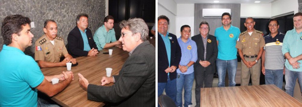 O candidato à reeleição pela Prefeitura, Rui Palmeira (PSDB), recebeu formalmente o apoio dos presidentes do PTC, PEN e PSDC; em comum, o compromisso de fortalecer as ações e as discussões por uma Maceió segura; Rui garantiu que, se for reeleito, vai trabalhar ainda para garantir uma estrutura adequada para a Guarda Municipal, bem como realizar ações preventivas (Foto: Voney Malta) O candidato à reeleição pela Prefeitura, Rui Palmeira (PSDB), recebeu formalmente o apoio dos presidentes do PTC, PEN e PSDC; em comum, o compromisso de fortalecer as ações e as discussões por uma Maceió segura; Rui garantiu que, se for reeleito, vai trabalhar ainda para garantir uma estrutura adequada para a Guarda Municipal, bem como realizar ações preventivas