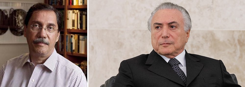 "Se acordo houver, e acobertado pelo presidente interino, Michel Temer, a Câmara aprofundará sua desmoralização diante da opinião pública, e Temer confirmará que está mais para um político oportunista do que para um estadista com a exata noção dos desafios que tem pela frente", diz o colunista Merval Pereira; "Passaremos então a ter as mesmas preocupações, agora com o governo Temer, que não estará à altura do momento", acrescenta (Foto: Roberta Namour) "Se acordo houver, e acobertado pelo presidente interino, Michel Temer, a Câmara aprofundará sua desmoralização diante da opinião pública, e Temer confirmará que está mais para um político oportunista do que para um estadista com a exata noção dos desafios que tem pela frente", diz o colunista Merval Pereira; "Passaremos então a ter as mesmas preocupações, agora com o governo Temer, que não estará à altura do momento", acrescenta