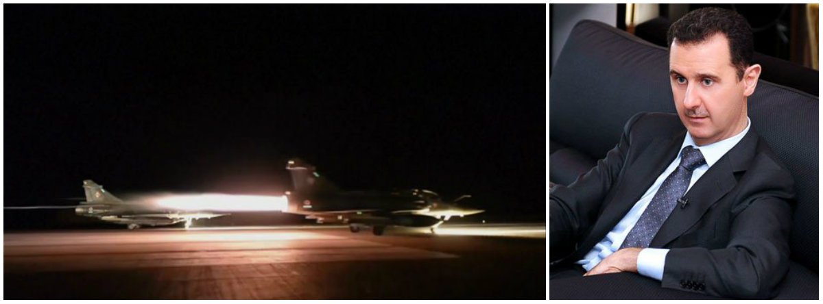 O comando geral do Exército da Síria disse que aviões da coalizão liderada pelos EUA bombardearam uma posição do Exército sírio em Jebel Tharda perto do aeroporto de Deir al-Zor, abrindo caminho para que os combatentes do EI tomem o local; o ataque aéreo matou soldados sírios e é "prova conclusiva" de que os EUA e seus aliados apoiam o grupo jihadista, disse o Exército sírio em um comunicado, ressaltando que o ataque é uma "perigosa e flagrante agressão"; Síria é comandada pelo ditador Bashar al-Assad (Foto: Leonardo Lucena) O comando geral do Exército da Síria disse que aviões da coalizão liderada pelos EUA bombardearam uma posição do Exército sírio em Jebel Tharda perto do aeroporto de Deir al-Zor, abrindo caminho para que os combatentes do EI tomem o local; o ataque aéreo matou soldados sírios e é "prova conclusiva" de que os EUA e seus aliados apoiam o grupo jihadista, disse o Exército sírio em um comunicado, ressaltando que o ataque é uma "perigosa e flagrante agressão"; Síria é comandada pelo ditador Bashar al-Assad