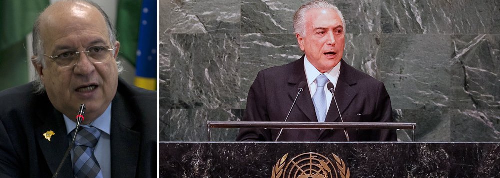 O cientista político Paulo Vannuchi observa que parte da intervenção de Michel Temer conflita com a linha de atuação de seu ministro das Relações Exteriores, José Serra; “Ele manda um abraço ao presidente da Colômbia, Juan Manuel Santos, pelo avanço no acordo de paz negociado com as Farc. O problema é que Serra é muito alinhado ao ex-presidente Álvaro Uribe, que foi contrário ao acordo”, afirma; segundo Vannuchi, Temer também contradiz seu chanceler quando menciona “apoiar a integração latino-americana” (Foto: Leonardo Attuch) O cientista político Paulo Vannuchi observa que parte da intervenção de Michel Temer conflita com a linha de atuação de seu ministro das Relações Exteriores, José Serra; “Ele manda um abraço ao presidente da Colômbia, Juan Manuel Santos, pelo avanço no acordo de paz negociado com as Farc. O problema é que Serra é muito alinhado ao ex-presidente Álvaro Uribe, que foi contrário ao acordo”, afirma; segundo Vannuchi, Temer também contradiz seu chanceler quando menciona “apoiar a integração latino-americana”