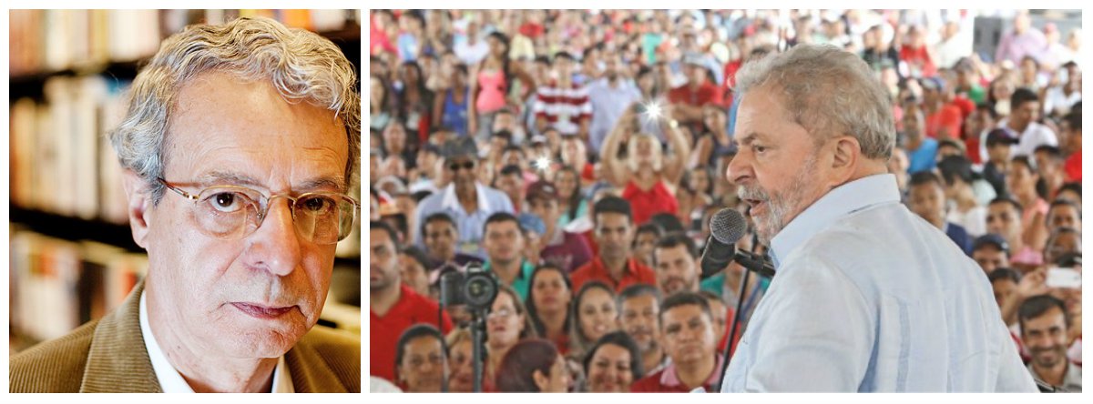 Teórico da esquerda, o escritor Carlos Alberto Libânio, mais conhecido como Frei Betto, está convencido de que o ex-presidente Lula voltará ao poder em 2018; "Temer vai se tornar o grande apoio de Lula para 2018. O Governo vai ser tão ruim que vai ajudar Lula a voltar", diz ele, em entrevista ao El País; Frei Betto, no entanto, afirma que Lula poderia ter agido como o uruguaio Pepe Mujica na presidência; "Acho que Lula deveria ter preservado alguns símbolos, como Mujica no Uruguai. Poderia ter continuado a morar na casa onde morava quando era presidente do sindicado e viajar com um avião normal, não com um avião particular, esses símbolos dizem muito para a opinião pública" (Foto: Leonardo Attuch) Teórico da esquerda, o escritor Carlos Alberto Libânio, mais conhecido como Frei Betto, está convencido de que o ex-presidente Lula voltará ao poder em 2018; "Temer vai se tornar o grande apoio de Lula para 2018. O Governo vai ser tão ruim que vai ajudar Lula a voltar", diz ele, em entrevista ao El País; Frei Betto, no entanto, afirma que Lula poderia ter agido como o uruguaio Pepe Mujica na presidência; "Acho que Lula deveria ter preservado alguns símbolos, como Mujica no Uruguai. Poderia ter continuado a morar na casa onde morava quando era presidente do sindicado e viajar com um avião normal, não com um avião particular, esses símbolos dizem muito para a opinião pública"