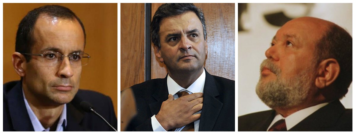 Informação é da colunista Mônica Bergamo; segundo ela, tanto Marcelo Odebrecht como Léo Pinheiro, ex-presidentes da Odebrecht e da OAS, avaliam que o senador Aécio Neves (PSDB-MG) tocou fogo no circo imaginando que a Lava Jato atingiria apenas o PT – e não todo o sistema político brasileiro, levando junto as empreiteiras; Pinheiro já mencionou a cobrança de propina de 3% nas obras da Cidade Administrativa de Minas Gerais e Marcelo também citará Aécio em seu acordo; o tucano José Serra também estaria sendo delatado, mas com maior parcimônia, segundo a colunista
(Foto: Leonardo Attuch) Informação é da colunista Mônica Bergamo; segundo ela, tanto Marcelo Odebrecht como Léo Pinheiro, ex-presidentes da Odebrecht e da OAS, avaliam que o senador Aécio Neves (PSDB-MG) tocou fogo no circo imaginando que a Lava Jato atingiria apenas o PT – e não todo o sistema político brasileiro, levando junto as empreiteiras; Pinheiro já mencionou a cobrança de propina de 3% nas obras da Cidade Administrativa de Minas Gerais e Marcelo também citará Aécio em seu acordo; o tucano José Serra também estaria sendo delatado, mas com maior parcimônia, segundo a colunista