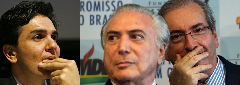 Presidente afastado da Câmara dos Deputados fustiga interno ao indicar o ex-candidato peemedebista à Prefeitura de São Paulo em 2012 para defendê-lo no Supremo de rolos do Petrolão; manobra tem endereço certo: segundo o delator Sérgio Machado, ex-presidente da Transpetro, Temer pediu propina de R$ 1,5 milhão para financiar a campanha de Chalita, dinheiro que teria saído dos cofres da Queiroz Galvão, uma das empreiteiras investigadas na Operação Lava-Jato (Foto: Realle Palazzo-Martini) Presidente afastado da Câmara dos Deputados fustiga interno ao indicar o ex-candidato peemedebista à Prefeitura de São Paulo em 2012 para defendê-lo no Supremo de rolos do Petrolão; manobra tem endereço certo: segundo o delator Sérgio Machado, ex-presidente da Transpetro, Temer pediu propina de R$ 1,5 milhão para financiar a campanha de Chalita, dinheiro que teria saído dos cofres da Queiroz Galvão, uma das empreiteiras investigadas na Operação Lava-Jato