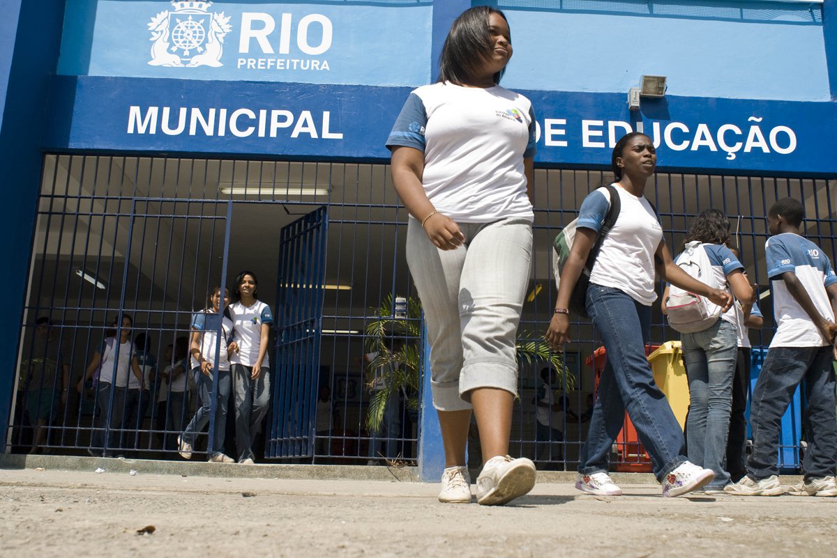 Escolas do Amanhã na Escola Municipal Padre Aleixo, na Cidade de Deus, em Jacarepaguá, uma das 150 unidades participantes do projeto da Prefeitura do Rio de Janeiro. (Foto: Paulo Emílio) Escolas do Amanhã na Escola Municipal Padre Aleixo, na Cidade de Deus, em Jacarepaguá, uma das 150 unidades participantes do projeto da Prefeitura do Rio de Janeiro.