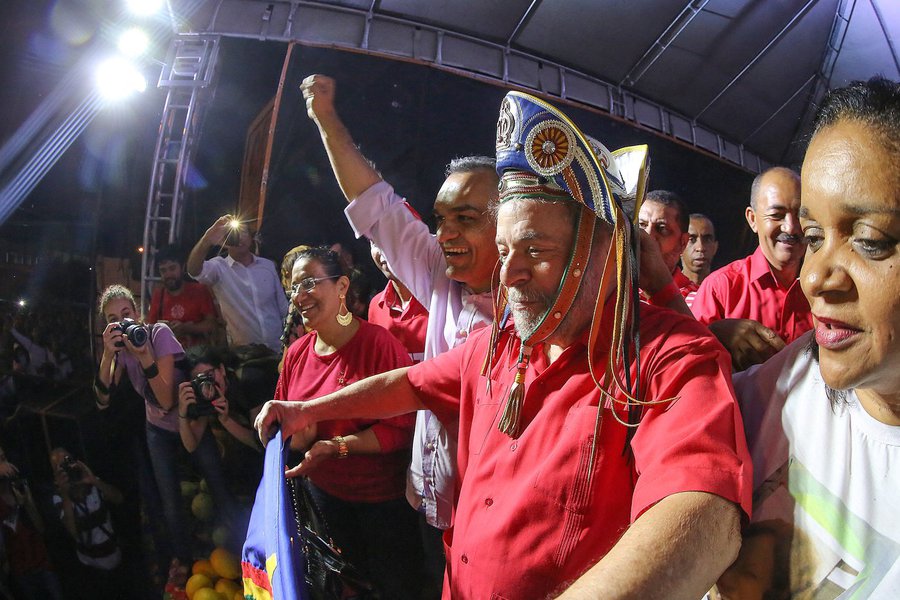 Ex-presidente segue "bombando" eleitoralmente na região, apesar da campanha midiática contra ele, mostram dados da última pesquisa Datafolha; Lula passou de 33% para 39% (mais que o dobro de Marina Silva) da preferência do eleitorado nordestino (Foto: Aquiles Lins) Ex-presidente segue "bombando" eleitoralmente na região, apesar da campanha midiática contra ele, mostram dados da última pesquisa Datafolha; Lula passou de 33% para 39% (mais que o dobro de Marina Silva) da preferência do eleitorado nordestino