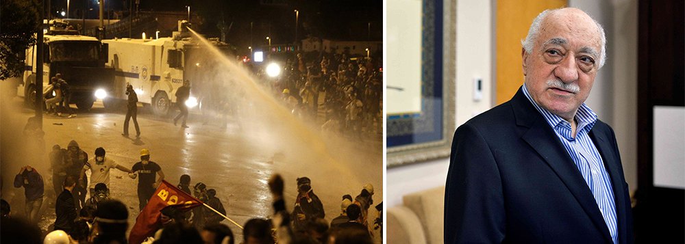 Clérigo turco Fethullah Gulen, que mora nos Estados Unidos e foi acusado de traição pelo presidente da Turquia disse que Tayyip Erdogan está usando um golpe de Estado fracassado para se promover e pediu que a Europa a intervenha paraa evitar uma "catástrofe" em meio aos expurgos que vêm atingindo desde o Exército até o Judiciário (Foto: Paulo Emílio) Clérigo turco Fethullah Gulen, que mora nos Estados Unidos e foi acusado de traição pelo presidente da Turquia disse que Tayyip Erdogan está usando um golpe de Estado fracassado para se promover e pediu que a Europa a intervenha paraa evitar uma "catástrofe" em meio aos expurgos que vêm atingindo desde o Exército até o Judiciário
