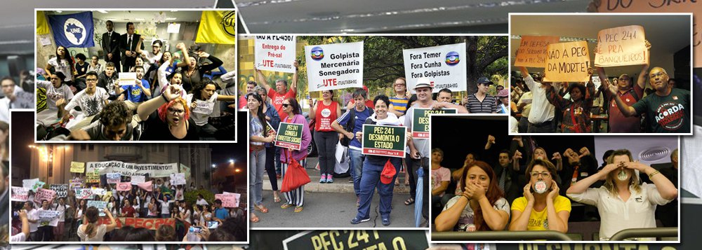 Num exercício de ficção política, o colunista Paulo Moreira Leite imagina um almoço em família em 2036, quando a PEC 241, se for aprovada pelo Congresso, terá completado 20 anos; prevendo um empobrecimento de todas as gerações, numa perda de direitos que lembra o Brasil da República Velha, encerrada em 1930, PML diz que a resistência a PEC "terá início muito antes do que seus criadores imaginam"; Recorda que o projeto PSDB de governo deveria durar 25 anos -- mas foi encerrado, oito anos depois de iniciado, pela resistência dos brasileiros que levou Lula ao Planalto; "Mesmo que venha a ser aprovada, a PEC 241 não irá sobreviver o período de 20 anos de seus criadores. Não chegará nem aos dez, previstos para uma revisão intermediária"
(Foto: Paulo Moreira Leite) Num exercício de ficção política, o colunista Paulo Moreira Leite imagina um almoço em família em 2036, quando a PEC 241, se for aprovada pelo Congresso, terá completado 20 anos; prevendo um empobrecimento de todas as gerações, numa perda de direitos que lembra o Brasil da República Velha, encerrada em 1930, PML diz que a resistência a PEC "terá início muito antes do que seus criadores imaginam"; Recorda que o projeto PSDB de governo deveria durar 25 anos -- mas foi encerrado, oito anos depois de iniciado, pela resistência dos brasileiros que levou Lula ao Planalto; "Mesmo que venha a ser aprovada, a PEC 241 não irá sobreviver o período de 20 anos de seus criadores. Não chegará nem aos dez, previstos para uma revisão intermediária"
