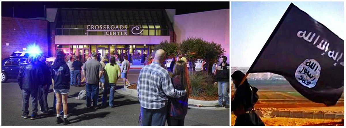 A agência Amaq, órgão de propaganda do Estado Islâmico (EI), informou que o ataque com faca que deixou oito feridos em um centro comercial de Minnesota, norte dos EUA, foi lançado por um soldado do grupo, que foi morto; "O autor dos ataques com faca em Minnesota ontem (sábado à noite) era um soldado do Estado Islâmico, que respondeu às convocações para tomar como alvos os cidadãos dos países membros da coalizão dos cruzados", indicou a Amaq; o crime aconteceu no mesmo dia em que uma explosão em Nova York, feriu pelo menos 29 pessoas; neste caso, os investigadores dizem não ter encontrado evidências de "conexão com terror" (Foto: Leonardo Lucena) A agência Amaq, órgão de propaganda do Estado Islâmico (EI), informou que o ataque com faca que deixou oito feridos em um centro comercial de Minnesota, norte dos EUA, foi lançado por um soldado do grupo, que foi morto; "O autor dos ataques com faca em Minnesota ontem (sábado à noite) era um soldado do Estado Islâmico, que respondeu às convocações para tomar como alvos os cidadãos dos países membros da coalizão dos cruzados", indicou a Amaq; o crime aconteceu no mesmo dia em que uma explosão em Nova York, feriu pelo menos 29 pessoas; neste caso, os investigadores dizem não ter encontrado evidências de "conexão com terror"