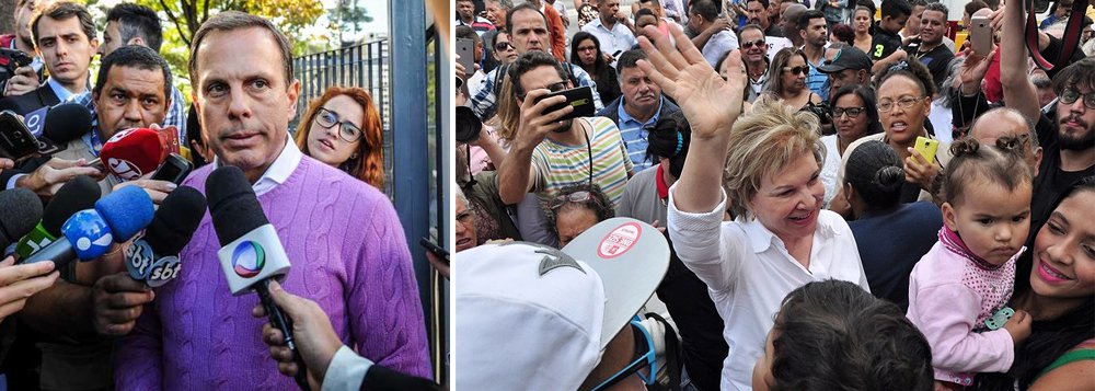 Grupo de diretores e militantes de diretórios regionais do PSDB, autointitulado "peessedebistas autênticos", abandonou o apoio ao candidato do partido na disputa pela Prefeitura de São Paulo, João Doria, para apoiar a rival Marta Suplicy (PMDB), que tem o ex-tucano Andrea Matarazzo como candidato a vice. (Foto: Paulo Emílio) Grupo de diretores e militantes de diretórios regionais do PSDB, autointitulado "peessedebistas autênticos", abandonou o apoio ao candidato do partido na disputa pela Prefeitura de São Paulo, João Doria, para apoiar a rival Marta Suplicy (PMDB), que tem o ex-tucano Andrea Matarazzo como candidato a vice.