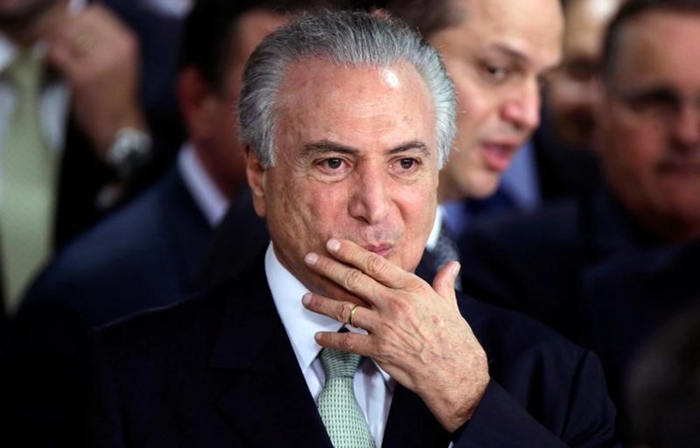 Temer no Planalto 12/5/2016 REUTERS/Ueslei Marcelino (Foto: Esmael Morais) Temer no Planalto 12/5/2016 REUTERS/Ueslei Marcelino