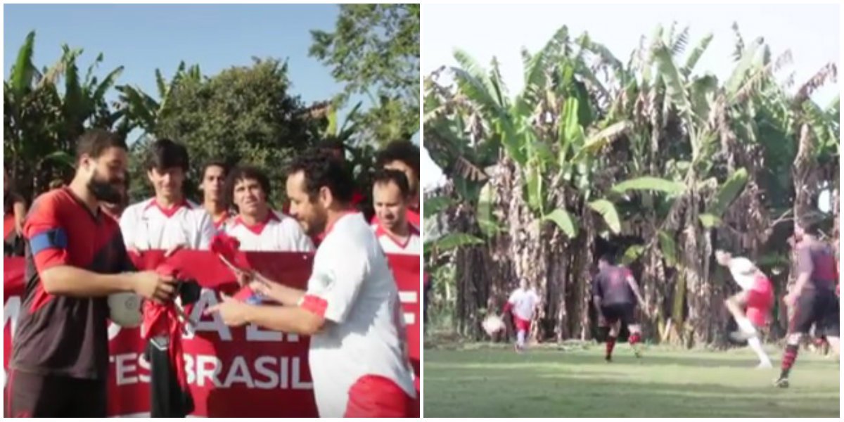 Associação Amigos da Escola Nacional Florestan Fernandes (ENFF), centro de educação do MST, lançou uma campanha de financiamento coletivo para a construção do Campo Dr. Sócrates, em Guararema, na Região Metropolitana de São Paulo; em parceria com a Faculdade de Arquitetura da USP, a campanha terá 60 dias para financiar coletivamente a construção do campo de futebol, que fará parte da primeira fase da construção do complexo esportivo da escola (Foto: Aquiles Lins) Associação Amigos da Escola Nacional Florestan Fernandes (ENFF), centro de educação do MST, lançou uma campanha de financiamento coletivo para a construção do Campo Dr. Sócrates, em Guararema, na Região Metropolitana de São Paulo; em parceria com a Faculdade de Arquitetura da USP, a campanha terá 60 dias para financiar coletivamente a construção do campo de futebol, que fará parte da primeira fase da construção do complexo esportivo da escola