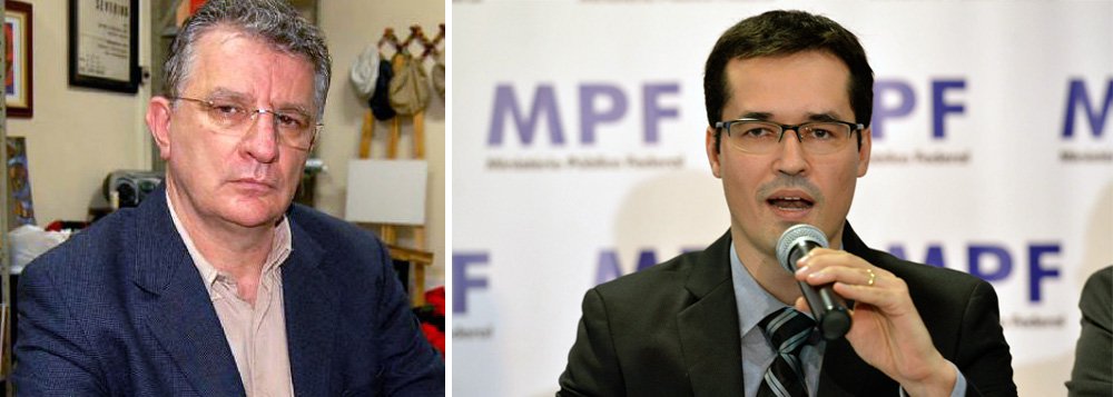 Para o diretor acadêmico da Fundação Escola de Sociologia e Política de São Paulo, Aldo Fornazieri, os movimentos progressistas precisam fazer frente ao avanço do "banditismo político" do Ministério Público Federal; em entrevista à Rádio Brasil Atual, ele afirma que a sociedade deveria organizar uma grande marcha em Curitiba; "A resposta tem que ser dada na rua", afirmou; ouça (Foto: Gisele Federicce) Para o diretor acadêmico da Fundação Escola de Sociologia e Política de São Paulo, Aldo Fornazieri, os movimentos progressistas precisam fazer frente ao avanço do "banditismo político" do Ministério Público Federal; em entrevista à Rádio Brasil Atual, ele afirma que a sociedade deveria organizar uma grande marcha em Curitiba; "A resposta tem que ser dada na rua", afirmou; ouça