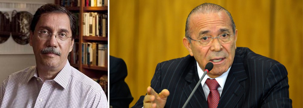 Com receio da deterioração cada vez maior da imagem do governo interino, o colunista do Globo Merval Pereira saiu em defesa do ministro da Casa Civil, Eliseu Padilha; o ministro pediu que acabassem logo com a Lava Jato, investigação que tem atingido os principais nomes do PMDB e até o presidente interino; para Merval, foi um comentário "politicamente infeliz", mas "não se pode dizer que ele está querendo acabar com a operação" (Foto: Gisele Federicce) Com receio da deterioração cada vez maior da imagem do governo interino, o colunista do Globo Merval Pereira saiu em defesa do ministro da Casa Civil, Eliseu Padilha; o ministro pediu que acabassem logo com a Lava Jato, investigação que tem atingido os principais nomes do PMDB e até o presidente interino; para Merval, foi um comentário "politicamente infeliz", mas "não se pode dizer que ele está querendo acabar com a operação"