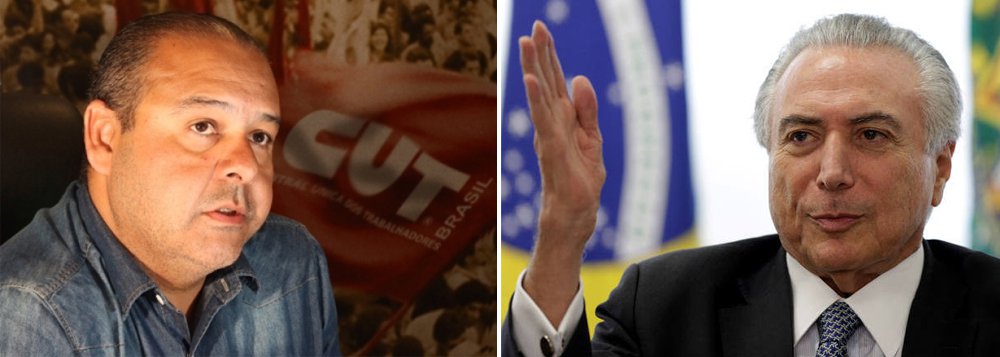 "Depois que passar no Senado, nós vamos negociar - com Temer ou com Dilma", disse ontem o presidente da entidade, Vagner Freitas; ele não descarta, no entanto, uma greve geral pelas centrais, caso sejam confrontadas com medidas que enxergam como retiradas de direitos; "Ela está na pauta do dia, mas não tem motivação política" (Foto: Roberta Namour) "Depois que passar no Senado, nós vamos negociar - com Temer ou com Dilma", disse ontem o presidente da entidade, Vagner Freitas; ele não descarta, no entanto, uma greve geral pelas centrais, caso sejam confrontadas com medidas que enxergam como retiradas de direitos; "Ela está na pauta do dia, mas não tem motivação política"