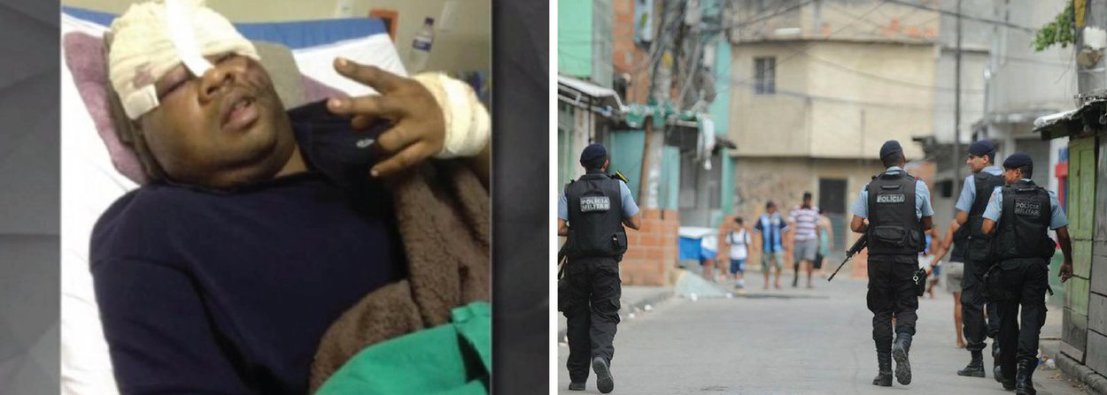 Pelo segundo dia consecutivo, a Polícia Militar (PM) do Rio de Janeiro realiza operações em áreas de 18 batalhões que abrangem 42 comunidades da cidade e da Baixada Fluminense dominadas pela facção Comando Vermelho, à qual pertence o traficante o traficante Nicolas Labre Pereira de Jesus, de 28 anos, conhecido como Fat Family; ele foi resgatado por um grupo de homens fortemente armados da enfermaria ortopédica do Hospital Municipal Souza Aguiar, no centro do Rio (Foto: Leonardo Lucena) Pelo segundo dia consecutivo, a Polícia Militar (PM) do Rio de Janeiro realiza operações em áreas de 18 batalhões que abrangem 42 comunidades da cidade e da Baixada Fluminense dominadas pela facção Comando Vermelho, à qual pertence o traficante o traficante Nicolas Labre Pereira de Jesus, de 28 anos, conhecido como Fat Family; ele foi resgatado por um grupo de homens fortemente armados da enfermaria ortopédica do Hospital Municipal Souza Aguiar, no centro do Rio