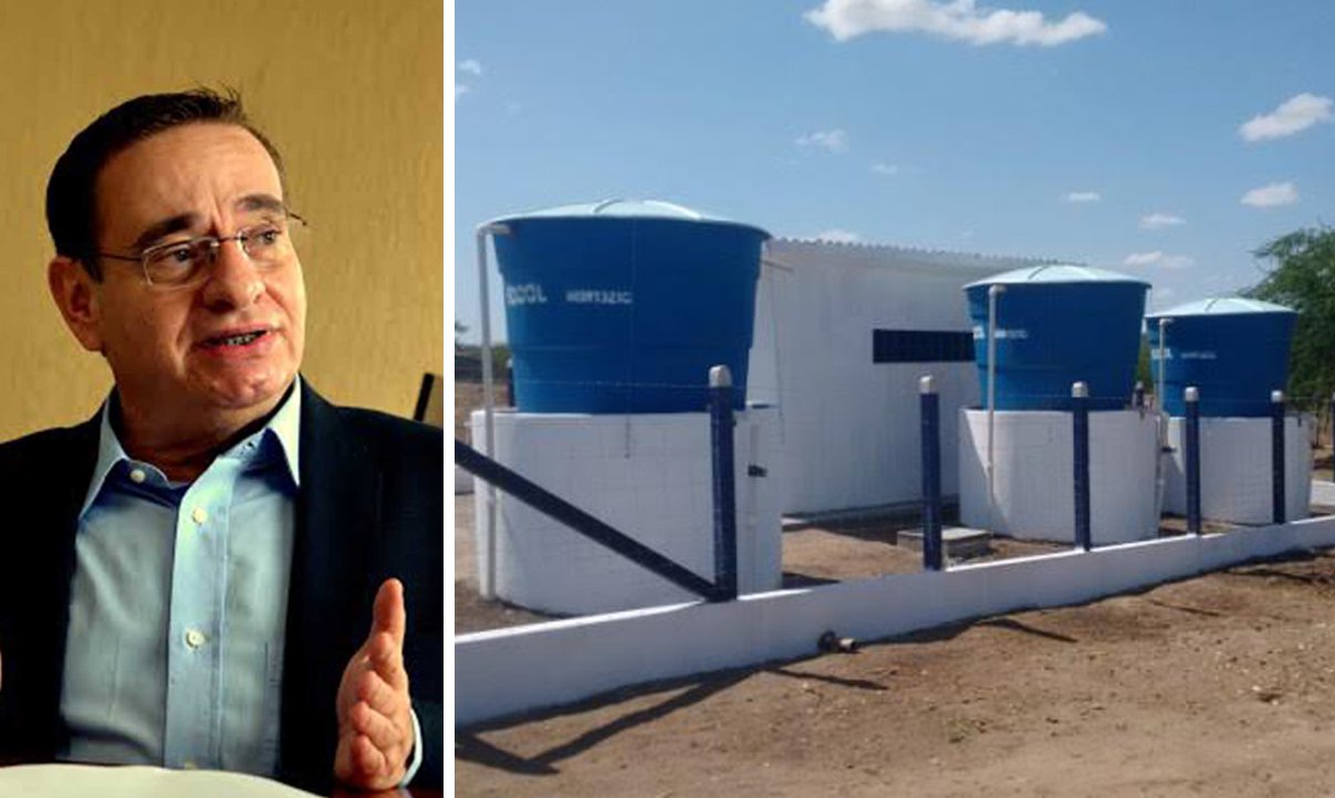 A Secretaria de Infraestrutura Hídrica e Saneamento (Sihs) reforça as ações para ampliar a oferta de água em Itabuna e Região Metropolitana; além de enviar 70 tanques de 10 mil litros para uso comunitário, autorizou a perfuração de 12 novos poços em áreas estratégicas, que resultou em seis com viabilidade de captação de água para consumo humano e vazão total de 33.980 litros por hora; o titular da Sihs, Cássio Peixoto, diz que os recursos são provenientes do PAC 2 e do governo do Estado (Foto: Romulo Faro) A Secretaria de Infraestrutura Hídrica e Saneamento (Sihs) reforça as ações para ampliar a oferta de água em Itabuna e Região Metropolitana; além de enviar 70 tanques de 10 mil litros para uso comunitário, autorizou a perfuração de 12 novos poços em áreas estratégicas, que resultou em seis com viabilidade de captação de água para consumo humano e vazão total de 33.980 litros por hora; o titular da Sihs, Cássio Peixoto, diz que os recursos são provenientes do PAC 2 e do governo do Estado