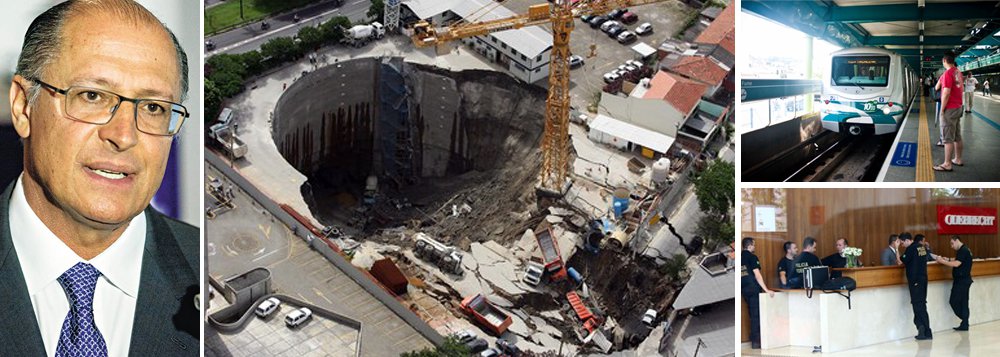 "Enquanto uma juíza de primeira instância inocentou os 14 acusados pela tragédia da linha 4 do metrô paulista, onde sete pessoas perderam a vida em janeiro de 2007, documentos da Odebrecht apreendidos pela Lava Jato registram pagamentos clandestinos a autoridades responsáveis pela obra, a mais ousada experiência privatizante na história dos transportes públicos", escreve Paulo Moreira Leite; "Escondidos atrás de apelidos exóticos, como Santo, Careca, Cambada, Casa de Doido e outros nomes em código, os pagamentos ocorreram no ano eleitoral de 2006 e se prolongaram no ano seguinte, quando o país estava chocado com o desastre" (Foto: Paulo Moreira Leite) "Enquanto uma juíza de primeira instância inocentou os 14 acusados pela tragédia da linha 4 do metrô paulista, onde sete pessoas perderam a vida em janeiro de 2007, documentos da Odebrecht apreendidos pela Lava Jato registram pagamentos clandestinos a autoridades responsáveis pela obra, a mais ousada experiência privatizante na história dos transportes públicos", escreve Paulo Moreira Leite; "Escondidos atrás de apelidos exóticos, como Santo, Careca, Cambada, Casa de Doido e outros nomes em código, os pagamentos ocorreram no ano eleitoral de 2006 e se prolongaram no ano seguinte, quando o país estava chocado com o desastre"