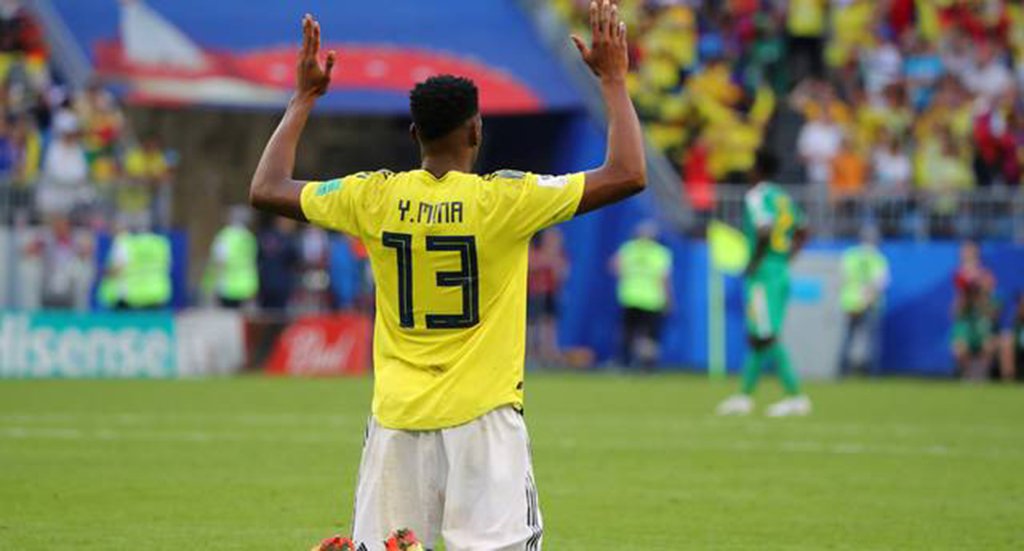 Um gol de cabeça do zagueiro Yerry Mina garantiu à Colômbia uma vitória por 1 x 0 sobre Senegal, em Samara, garantindo a classificação para as oitavas de final como líder do Grupo H, enquanto Senegal está eliminado ao perder para o Japão no desempate de cartões; a Colômbia enfrentará o segundo colocado do Grupo G, que será Inglaterra ou Bélgica (Foto: Leonardo Lucena) Um gol de cabeça do zagueiro Yerry Mina garantiu à Colômbia uma vitória por 1 x 0 sobre Senegal, em Samara, garantindo a classificação para as oitavas de final como líder do Grupo H, enquanto Senegal está eliminado ao perder para o Japão no desempate de cartões; a Colômbia enfrentará o segundo colocado do Grupo G, que será Inglaterra ou Bélgica