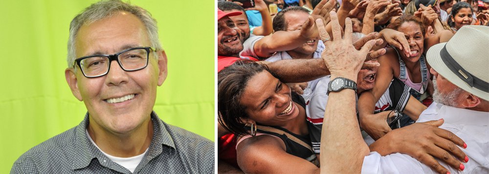 O jornalista Mauro Lopes analisa a pesquisa Ibope que aponta Lula liderando o pleito eleitoral com 33% dos votos; "Quando Lula é retirado da consulta, o eleitorado migra para brancos e nulos, tal fato só reafirma que as eleições presidenciais sem Lula é uma fraude", opina; assista a íntegra do programa Giro das 11 (Foto: Lais Gouveia) O jornalista Mauro Lopes analisa a pesquisa Ibope que aponta Lula liderando o pleito eleitoral com 33% dos votos; "Quando Lula é retirado da consulta, o eleitorado migra para brancos e nulos, tal fato só reafirma que as eleições presidenciais sem Lula é uma fraude", opina; assista a íntegra do programa Giro das 11