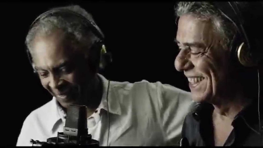 Chico Buarque e Gilberto Gil (Foto: Paulo Emílio) Chico Buarque e Gilberto Gil