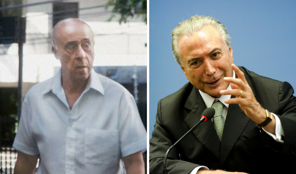 Apontado como laranja de Michel Temer, o coronel aposentado João Baptista Lima Filho tem contra si mais um indício de recebimento de propina investigado pela Polícia Federal, referente a contratos do Porto de Santos; no cofre da Argeplan, empresa do coronel, foi encontrada pela PF uma planilha que indicaria o repasse, para Lima, de 17% de um contrato de R$ 50 milhões firmado entre uma empresa de coleta e incineração de resíduos e a Codesp, administradora do terminal santista; Lima já é acusado de receber propina em contrato das obras na usina de Angra 3 (Foto: Aquiles Lins) Apontado como laranja de Michel Temer, o coronel aposentado João Baptista Lima Filho tem contra si mais um indício de recebimento de propina investigado pela Polícia Federal, referente a contratos do Porto de Santos; no cofre da Argeplan, empresa do coronel, foi encontrada pela PF uma planilha que indicaria o repasse, para Lima, de 17% de um contrato de R$ 50 milhões firmado entre uma empresa de coleta e incineração de resíduos e a Codesp, administradora do terminal santista; Lima já é acusado de receber propina em contrato das obras na usina de Angra 3
